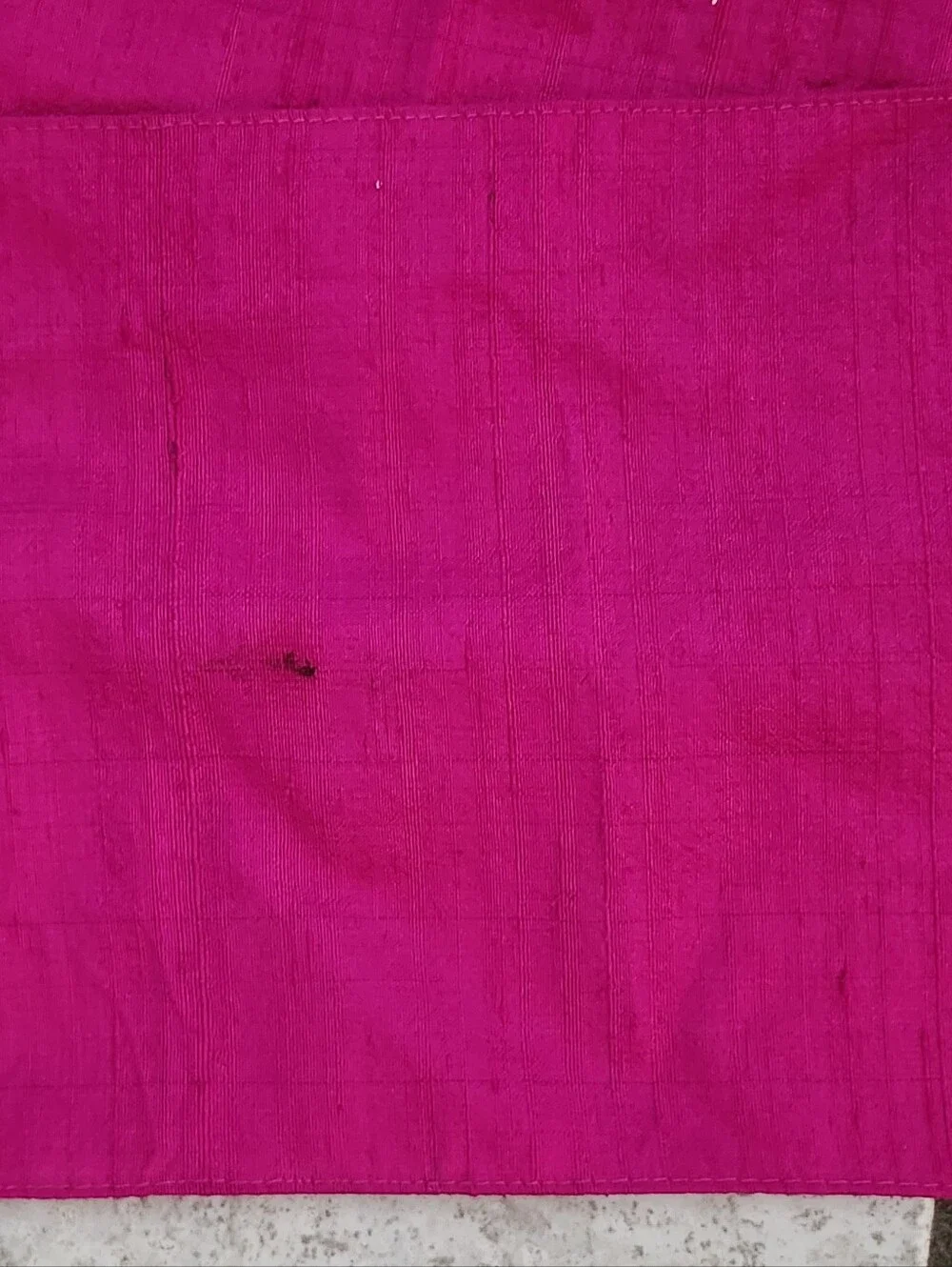 Accessory Street Vibrant Fuchsia Long Thin Silk Head Scarf/Scarf